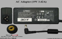 FONTE DE ENERGIA P/NOTEBOOKS ACER-ASUS-HP-DELL-POSITIVO-TOSH
